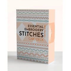 Essential Embroidery Stitches Card Deck