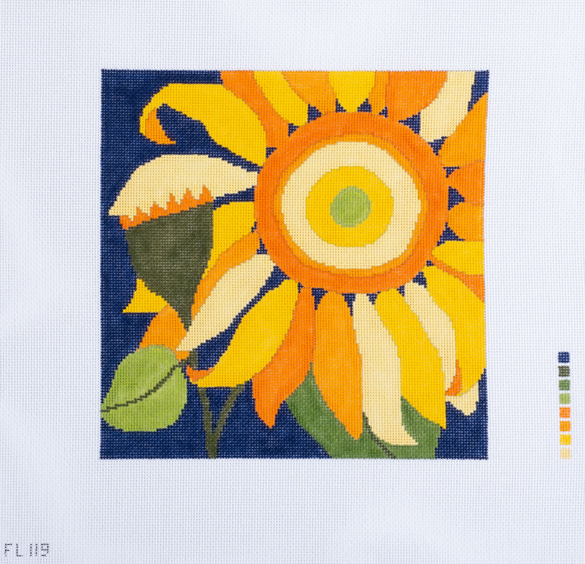 Changing Woman Designs Sunflower Needlepoint Canvas