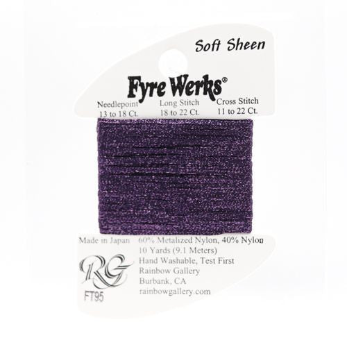 Rainbow Gallery Fyre Werks Soft Sheen - 95 Plum Perfect