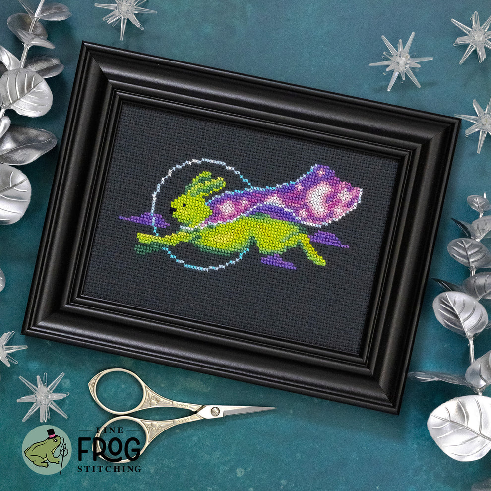 Fine Frog Stitching Nimble Nightbringer Cross Stitch Pattern