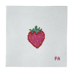 Frances Abel Studio Mini Strawberry Needlepoint Canvas