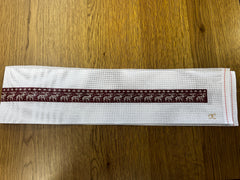 The Gingham Stitchery Kate Woodward Home Alone Belt Needlepoint Canvas