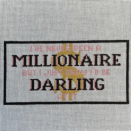 The Gingham Stitchery Kirkland Design Studios Millionaire Darling Needlepoint Canvas
