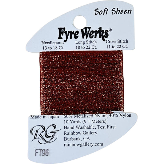 Rainbow Gallery Fyre Werks Soft Sheen - 96 Ginger Spice