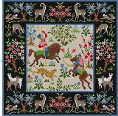 The Meredith Collection Treglown Designs Huntsman Tapestry Needlepoint Canvas