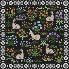 The Meredith Collection Treglown Designs Cluny Overall Needlepoint Canvas