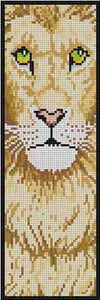 The Meredith Collection Treglown Designs Lion Needlepoint Canvas