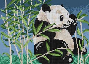 The Meredith Collection Treglown Designs Giant Panda Needlepoint Canvas