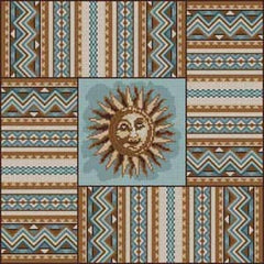 The Meredith Collection Treglown Designs Sun & Patterns Needlepoint Canvas