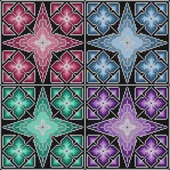 The Meredith Collection Treglown Designs Diamond Patterns Needlepoint Canvas