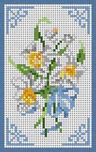 The Meredith Collection Treglown Designs Daffodil Bouquet Needlepoint Canvas