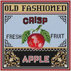 The Meredith Collection Treglown Designs Apple Needlepoint Canvas