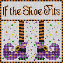 The Meredith Collection Treglown Designs If The Shoe Fits Needlepoint Canvas