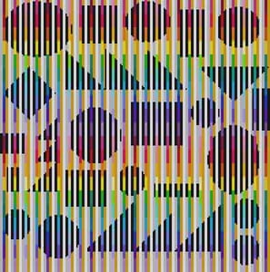 The Meredith Collection Treglown Designs Optical Needlepoint Canvas - 13M