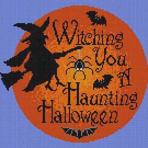 The Meredith Collection Treglown Designs Witching You Needlepoint Canvas