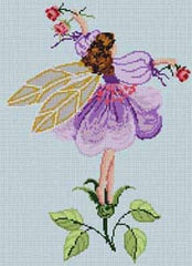 The Meredith Collection Treglown Designs Violet Fairy Needlepoint Canvas