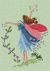 The Meredith Collection Treglown Designs Blue Fairy Needlepoint Canvas