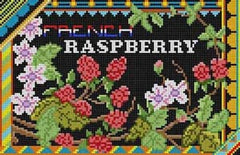 The Meredith Collection Treglown Designs French Raspberry Needlepoint Canvas