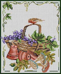 The Meredith Collection Treglown Designs Seasons Autumn Needlepoint Canvas