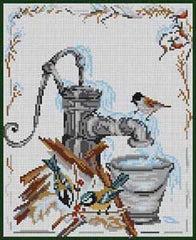 The Meredith Collection Treglown Designs Seasons Winter Needlepoint Canvas