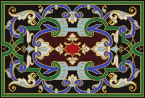 The Meredith Collection Treglown Designs Celtic Rug Needlepoint Canvas