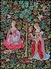 The Meredith Collection Treglown Designs Medieval Tapestry Needlepoint Canvas