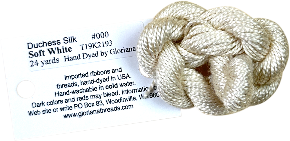 Gloriana Duchess Silk - 000 Soft White