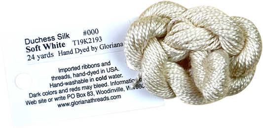 Gloriana Duchess Silk - 000 Soft White