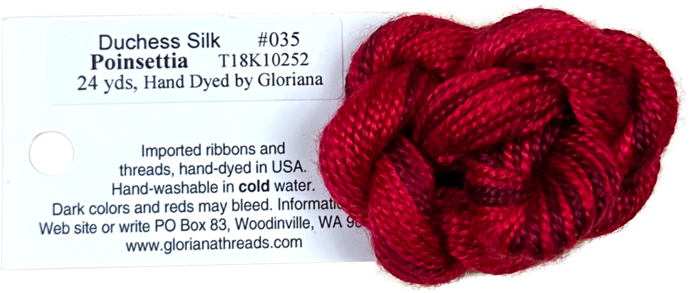 Gloriana Duchess Silk - 035 Poinsettia