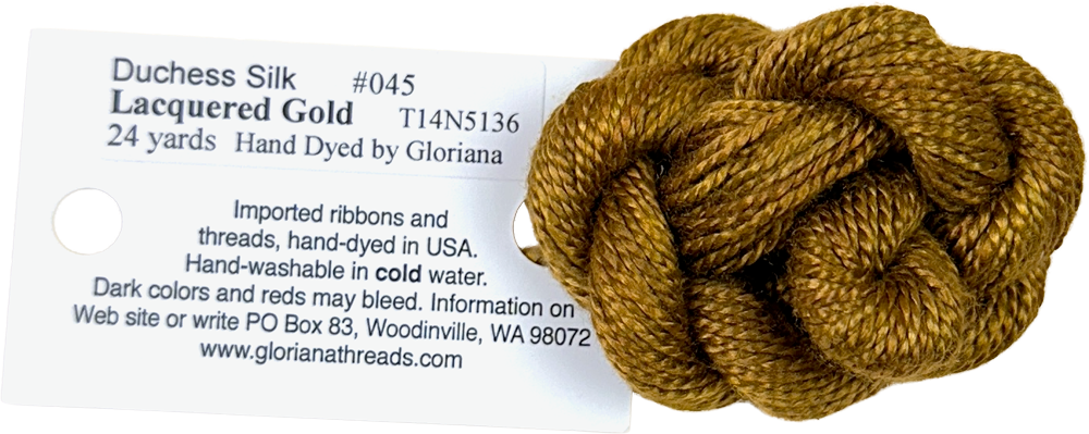 Gloriana Duchess Silk - 045 Lacquered Gold