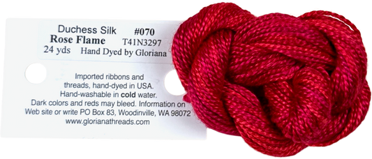 Gloriana Duchess Silk - 070 Rose Flame