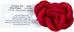 Gloriana Duchess Silk - 070 Rose Flame