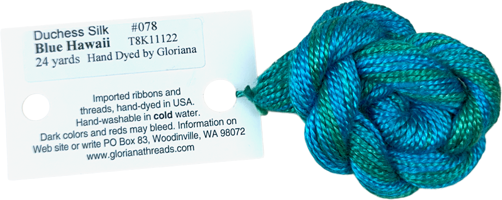 Gloriana Duchess Silk - 078 Blue Hawaii