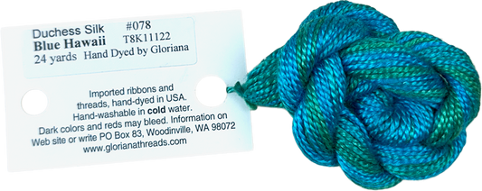 Gloriana Duchess Silk - 078 Blue Hawaii