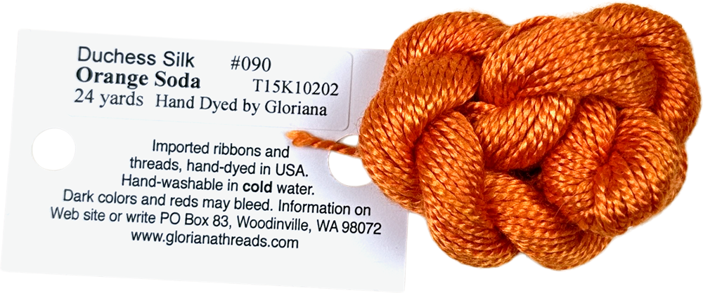 Gloriana Duchess Silk - 090 Orange Soda