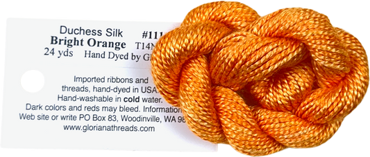 Gloriana Duchess Silk - 111 Bright Orange