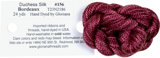 Gloriana Duchess Silk - 156 Bordeaux