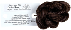 Gloriana Duchess Silk - 166 Coffee Bean