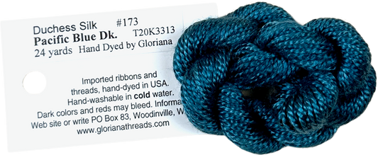 Gloriana Duchess Silk - 173 Pacific Blue Dark