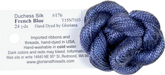 Gloriana Duchess Silk - 176 French Blue