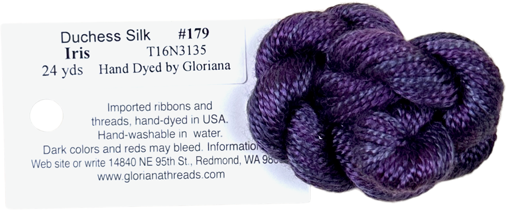 Gloriana Duchess Silk - 179 Iris