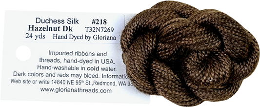 Gloriana Duchess Silk - 218 Hazelnut Dark