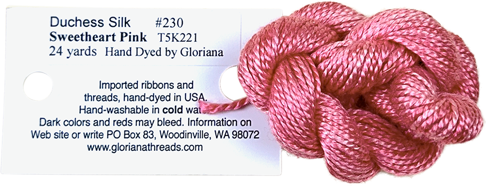 Gloriana Duchess Silk - 230 Sweetheart Pink