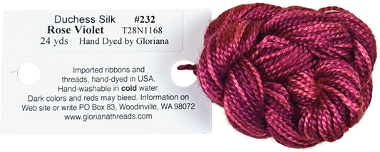 Gloriana Duchess Silk - 232 Rose Violet