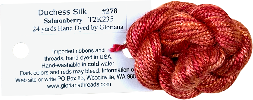 Gloriana Duchess Silk - 278 Salmonberry