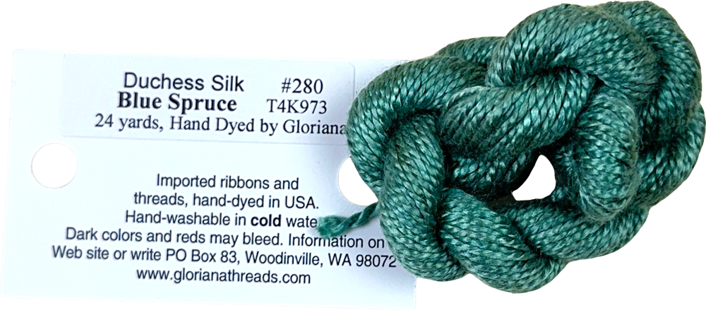 Gloriana Duchess Silk - 280 Blue Spruce