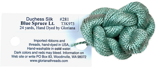Gloriana Duchess Silk - 281 Blue Spruce Light