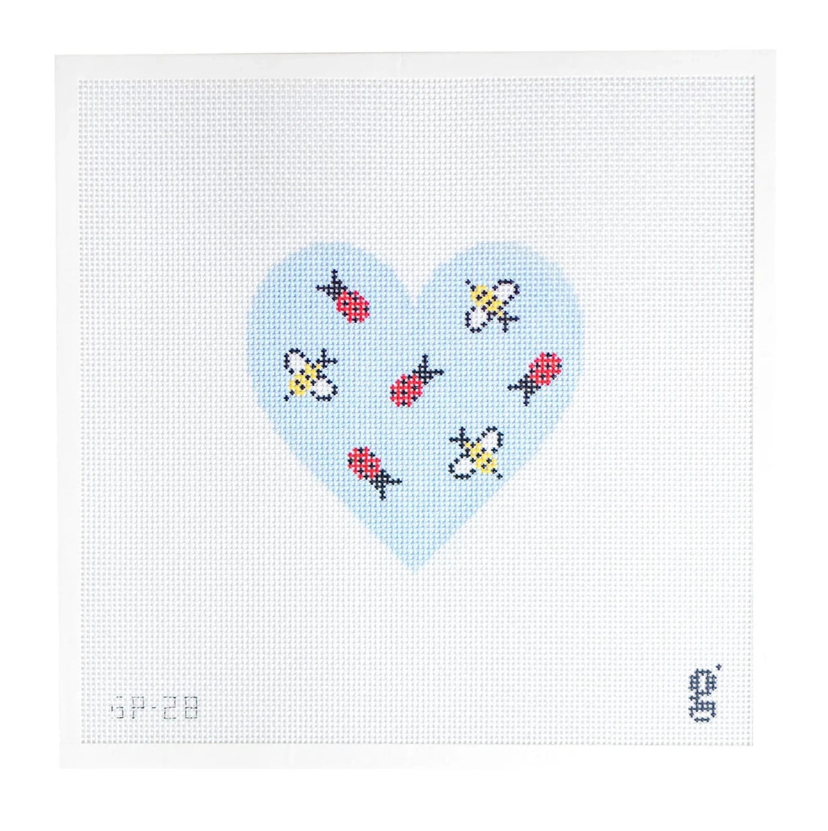 Goodpoint Needlepoint Love Bugs Needlepoint Canvas