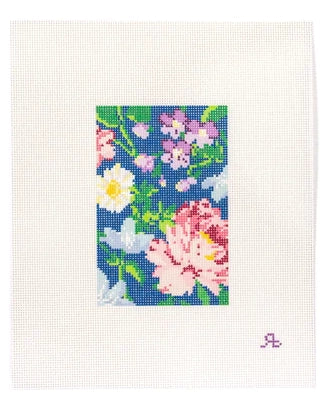 Rachel Barri Midnight Blooms Needlepoint Canvas