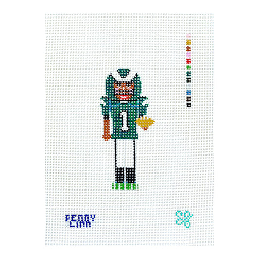 Penny Linn SG Designs Mini Eagles Nutcracker Needlepoint Canvas